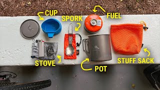 My favorite cook kit for bikepacking