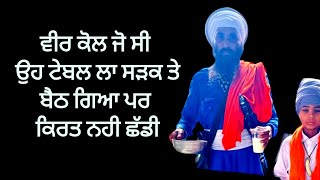 ਪੰਜਾਬ ਦੇ ਪਿੰਡਾਂ ਵਿੱਚ ਨਗਰਾਂ ਵਿੱਚ ਨੀਲੇ ਬਾਣੇ ਪਾਏ ਸਿੰਘ ਕਿਰਤ ਕਰਦੇ ਕਿਨੇ ਸੋਹਣੇ ਲੱਗਣਗੇ