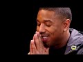 Michael B. Jordan Gets Knocked Out By Spicy Wings  Hot Ones