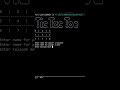 A simple Tic Tac Toe game in c++ | c++ game projects #python #coding #engineering #project #code