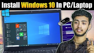 Download & Install Windows 10 - [2024 Step By Step🔥] - ISO Download & Windows 10 installation💻🖥️