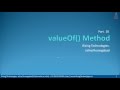 20   valueOf Method