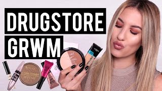 Get Ready With Me: FULL FACE DRUGSTORE EVERYDAY MAKEUP | Jamie Paige