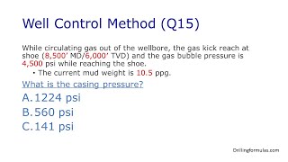 Well Control Method (Q15)