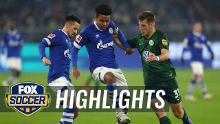 FC Schalke 04 vs. VfL Wolfsburg | 2018-2019 Bundesliga Highlights