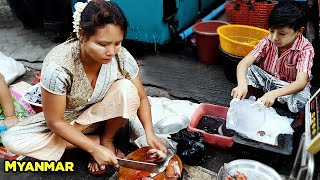 Grocery Shopping in Yangon Myanmar, Cheap Vegetables