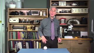 Why does a falling object bounce when it hits the floor?