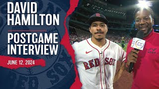 Red Sox Shortstop David Hamilton On Boston's Offensive Explosion