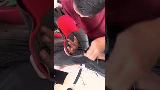 How make a beautiful shoes 2022, របៀបធ្វេីស្បែកជេីងប៊ូ