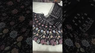 Stunning Designer Black🖤 Lehenga by Swara Designer - Must See!