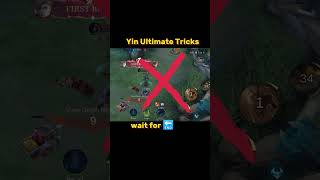 Yin New Tricks Tutorial Mobile legends #ml2b #mlbb #yin #tutorial #mobilelegends