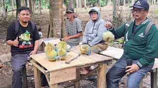 Perjalanan Mencari Buah Durian dan Kratongan di Desa Perian Kec. Muara Muntai dan Desa Lebak Cilong