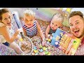 MAGICAL CEREAL POOL! 🌈 Super Rare Marshmallows Only Cereal!! 😮