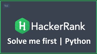 Solve me first | Python Hacker Rank Solution