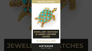 Jewellery, watches \u0026 luxury leather goods #antenorauction #auction #jewellery #leathergoods #watch