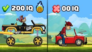 Using 200IQ To Complete Your Tasks #12 😎 7 CRAZY Challenges In HCR2 | Hill climb racing 2