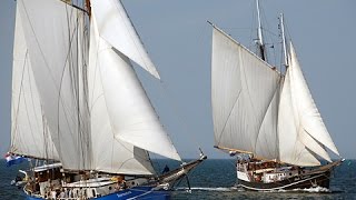 Hanse Sail Rostock 2015 - Segelschiffe auf der Ostsee