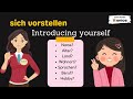 How to introduce yourself in German !! Learn easily !!! 9999376799