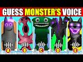 IMPOSSIBLE 🔊 Guess The MONSTER'S VOICE! | GARTEN OF BANBAN 7 | Jumbo Josh, Syringeon, Bittergiggle