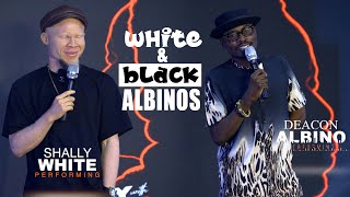 Two colors of Albinos | Deacon Albino vs Shally White who made you Laugh the most? 🤣