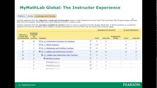 MyMathLab Global demonstration