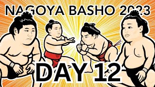 ☀️🏯 Nagoya Basho 2023 | Day 12 ☀️🏯 #sumo #wrestling #nagoyabasho #japan