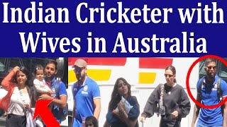 Indian Cricket Team players  Reached Adelaide with their Wife’s