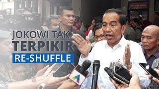 Jokowi Angkat Bicara soal Isu Reshuffle Kabinet Indonesia Maju