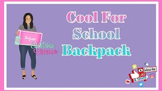 Thirty One Gifts - Cool For School Backpack in Butterfly Bliss - Katrina