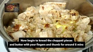 Traditional Roti Choori Recipe For Sehri (English) Sweet Crumbled Roti #choori #churi #ramadan