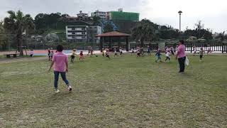 ２０１９年２月２７日のdivertir（ディヴェルチール）サッカースクールの保育園巡回指導