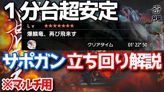 【MHRise】マルチでバゼル周回をもっと楽にしよう！バゼルギウス サポガン解説【野良等に強要するのはやめましょう】【モンハンライズ】