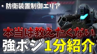 【ガンエボ】初心者必見、強ポジを１分で紹介！