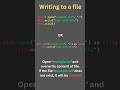 Python File Handling