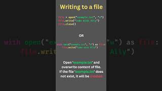 Python File Handling
