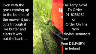 Honda HF 2417 Ride On Lawn Mower Hydro Air Demonstration Ireland