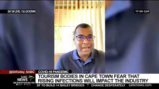 Cape Town tourism bodies fear that rising COVID-19 infections will impact negatively on the industry