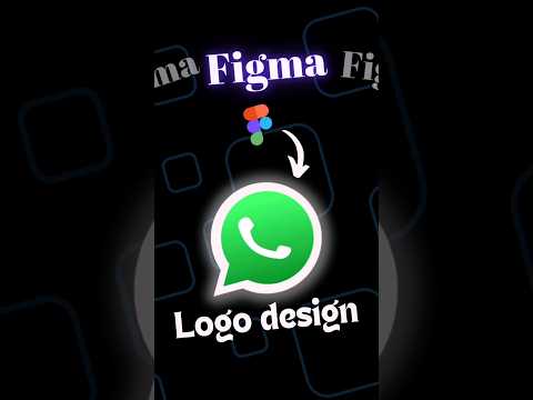 Diseño de logotipo de WhatsApp | en #figma #logodesign