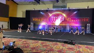 Ava ❤️💙 Comet’s Cheer Routine - Interactive Academy
