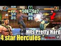 A 4 star Hercules deals pretty good damage - Marvel Contest of Champions