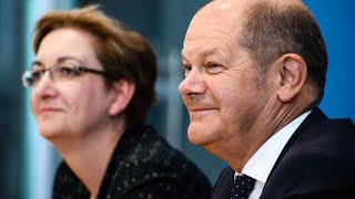 Scholz tritt mit Klara Geywitz für den SPD-Vorsitz an