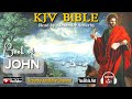 43-UL New | JOHN KJV  | Audio and Text | by Alexander Scourby | God is Love and Truth.