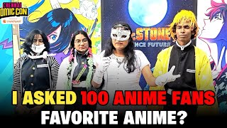 I Asked 100 Anime Fans Favourite anime in Comic-Con Chennai 2025 (தமிழ்) | Molotovboy