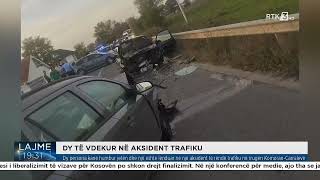 DY TË VDEKUR NË AKSIDENT TRAFIKU