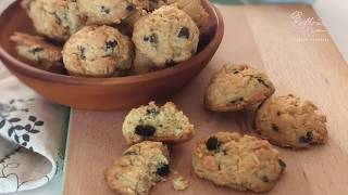 Oatmeal And Chocolate Cookies 燕麦巧克力曲奇