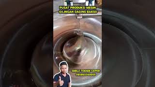 inilah mesin gilingan daging bakso stenlis kualitas tinggi #bakso #mesin #pentol #mesinbakso