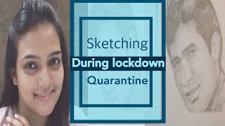 Sketching During Lochdown Quarantine | how to learn pencil sketch ? EP 01 | ballublogg