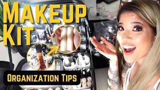 MAKEUP KIT ORGANIZATION: Tips for downsizing & condensing!