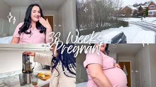 38 WEEKS PREGNANT VLOG | Spend the day with me