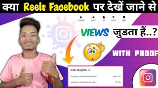 Facebook Ka Views Instagram Par Kaise Dekhen || Instagram Reels Facebook Views Count ?